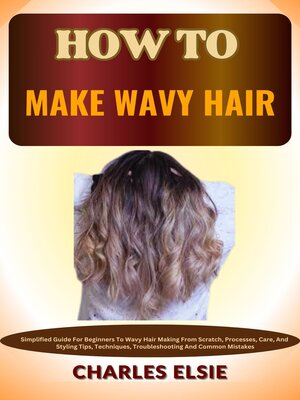 cover image of HOW TO MAKE WAVY HAIR